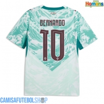 Camisa de time de futebol Portugal Bernardo Silva #10 Replicas 2º Equipamento Mundo 2026 Manga Curta